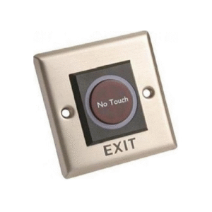 sb6 squ exit button stainless steel infrared “no touch” exit button