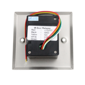 sb6 squ exit button stainless steel infrared “no touch” exit button