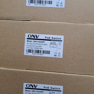 onv h3024pf 24 port gigabit poe switch with 2 sfp uplink ports