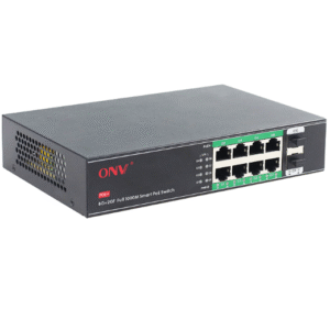 onv h3108pf 8 port gigabit unmanaged poe switch + 2 sfp uplink