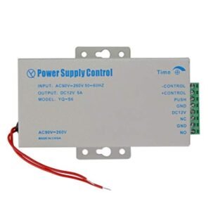 yq s6 12v 5a power supply for access control system kit switch