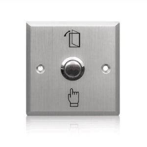 stainless steel no / nc / com door exit button