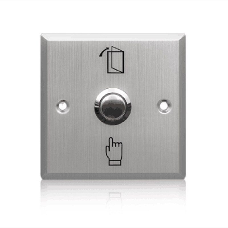 stainless steel no / nc / com door exit button stainless steel no / nc / com door exit button