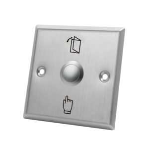 stainless steel no / nc / com door exit button