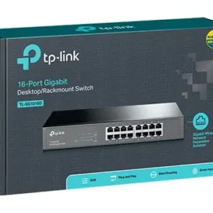 tp link tl sg1016d 16 port gigabit desktop / rackmount unmanaged switch
