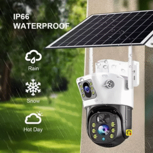 vcs09 v380 dual lens solar camera – 4g / wifi solar security camera